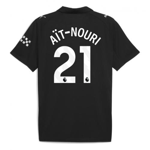 Billige Fotballdrakt Manchester City Rayan Ait-Nouri #21 Replika Bortedrakt 2025-26 Kortermet Billige Fotballdrakt Manchester City Rayan Ait-Nouri #21 Replika Bortedrakt 2025-26 Kortermet